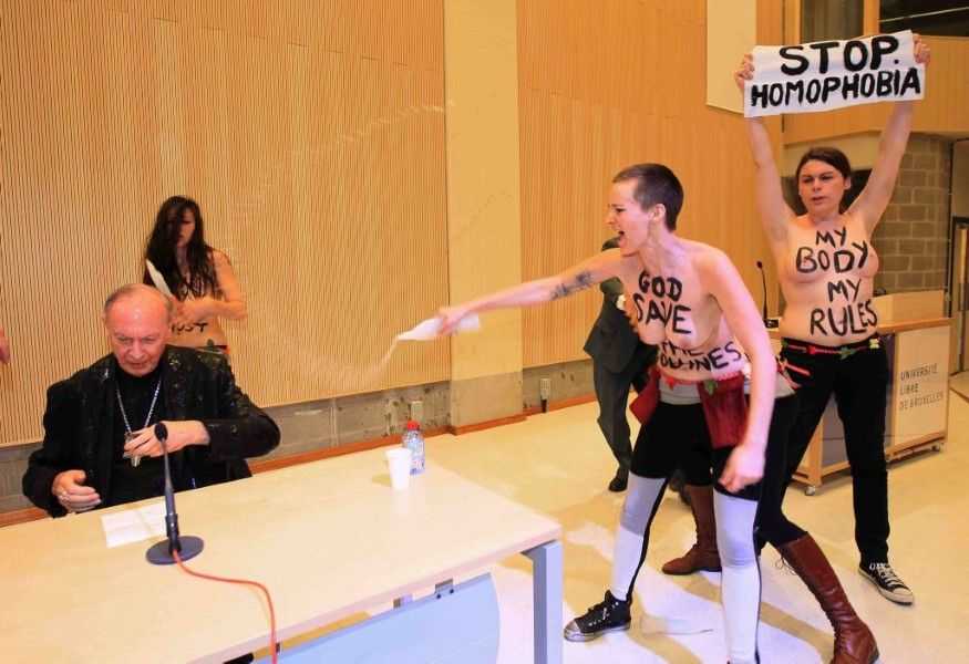 Femen attack archbishop-2