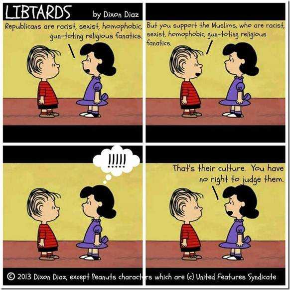 Linus Lucy lefty islam